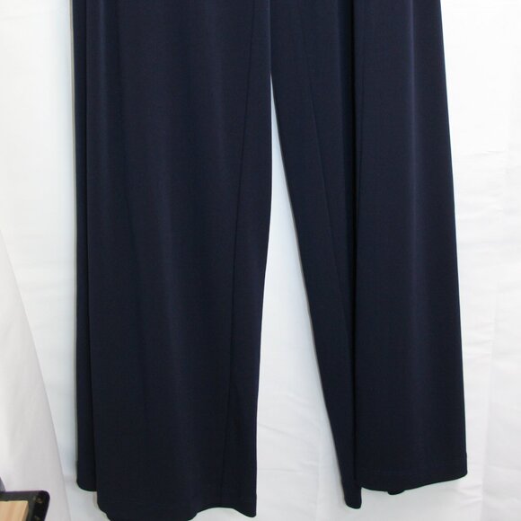 NWTS Chioc's Wide Leg Knit Kit Palazzo Lounge Pants Chico's size 2 or Large - Picture 2 of 5